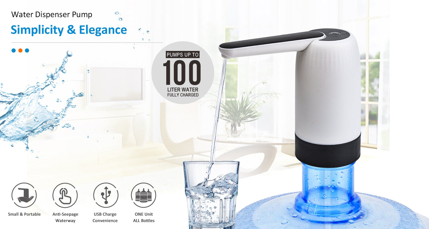 Automatic Water Dispenser Water Pump Wireless Electric Auto Suction Water Pump