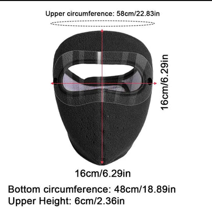 Windproof Anti Dust Full Face Masks